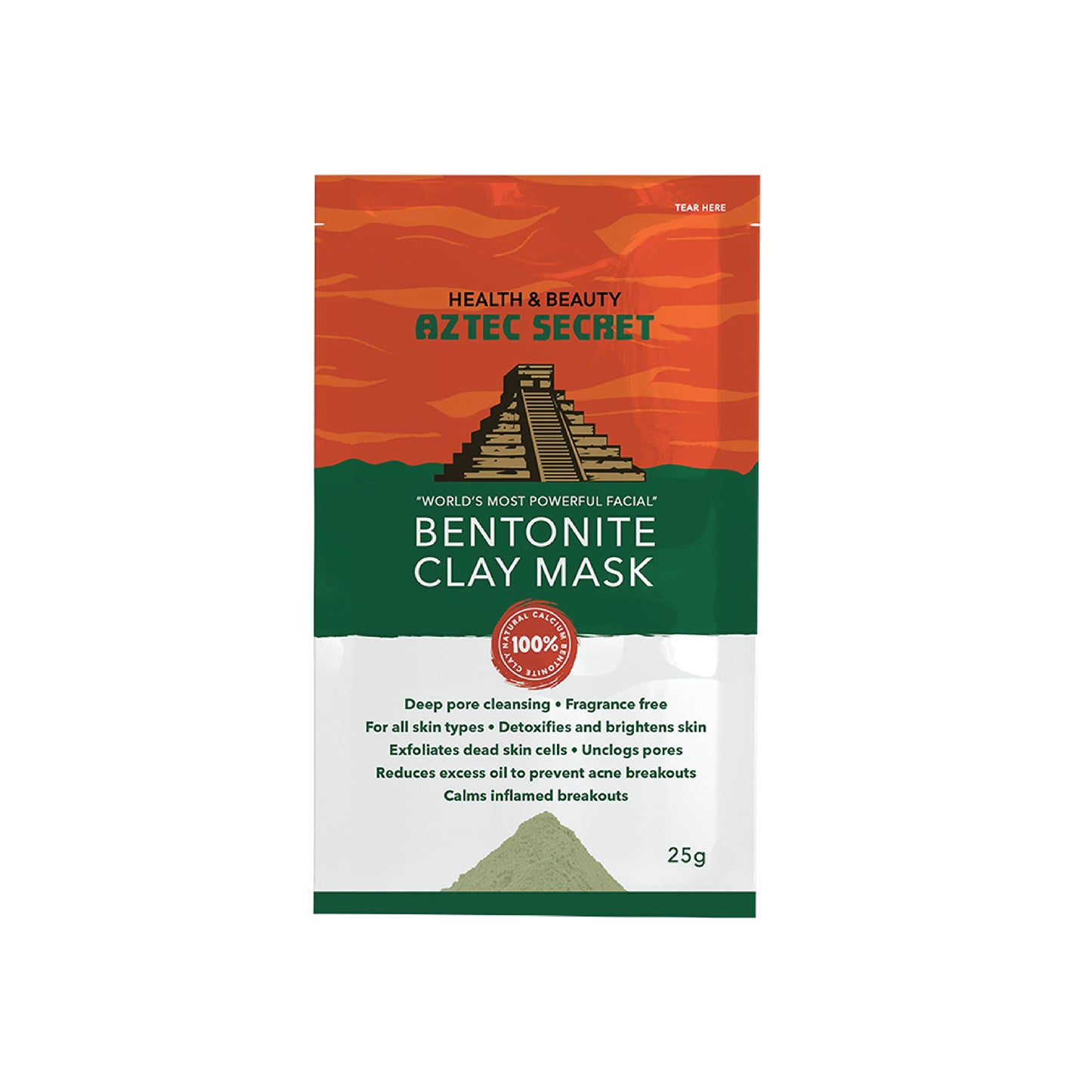 Aztec Indian Healing Clay Mask - Sachet (25G)