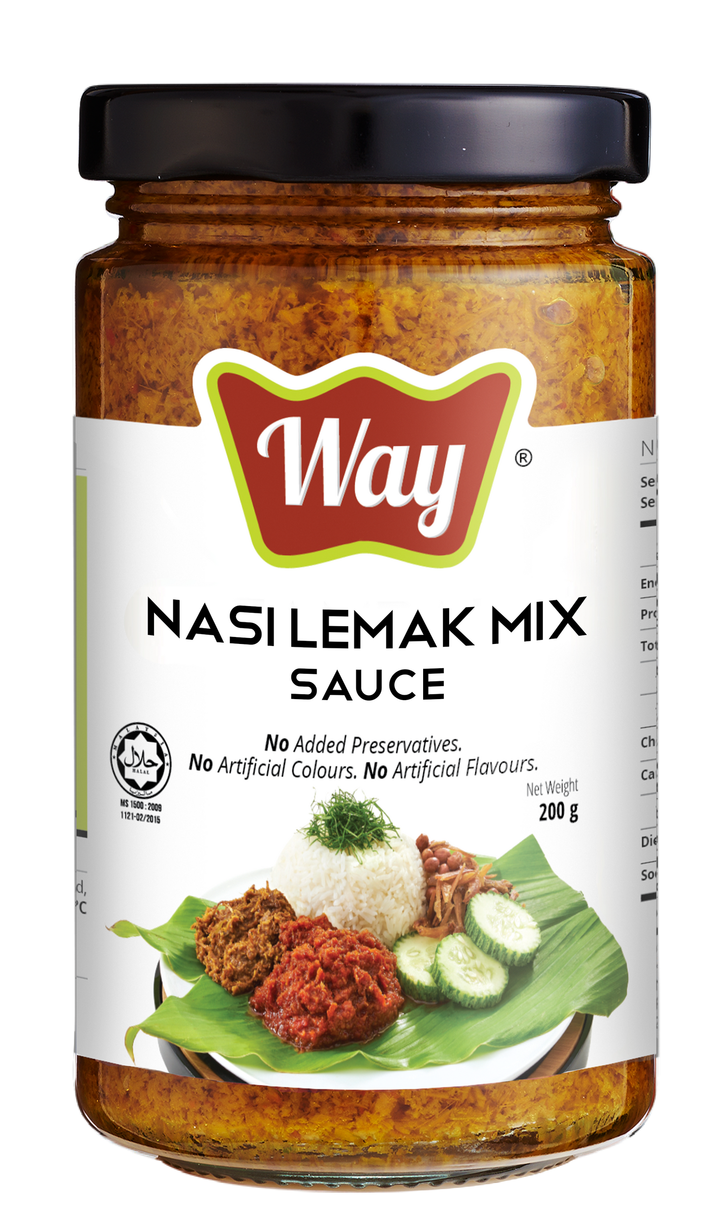 Way Sauce Sambal Nasi Lemak