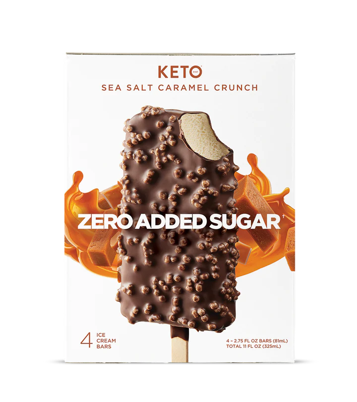 Keto Bar Sea Salt Caramel Crunch (4 pack)