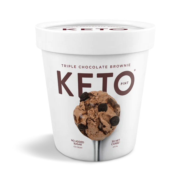 Keto Pint - Triple Chocolate Brownie