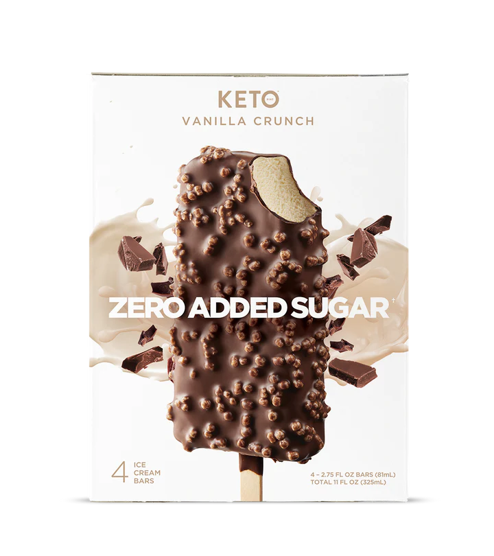 Keto Bar Vanilla Chocolate Crunch (4 pack)