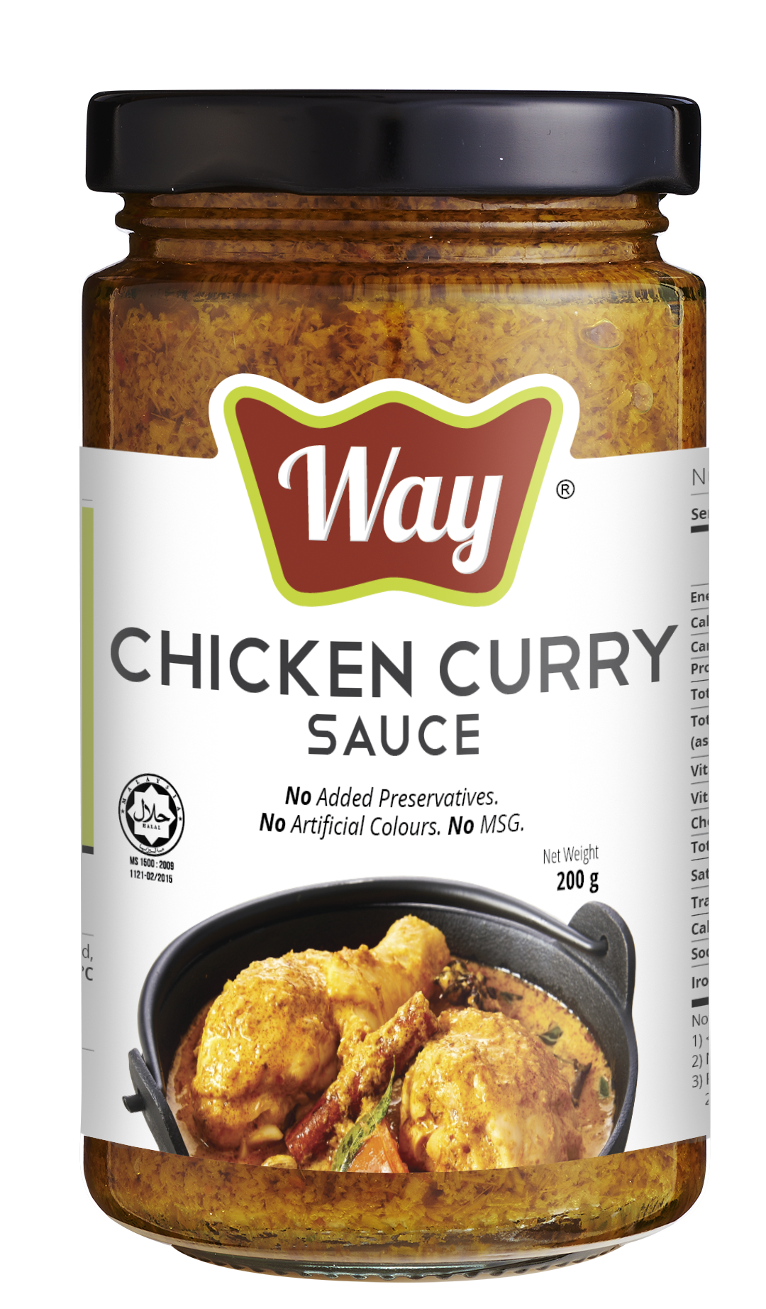 Way Sauce Chicken Curry Sauce