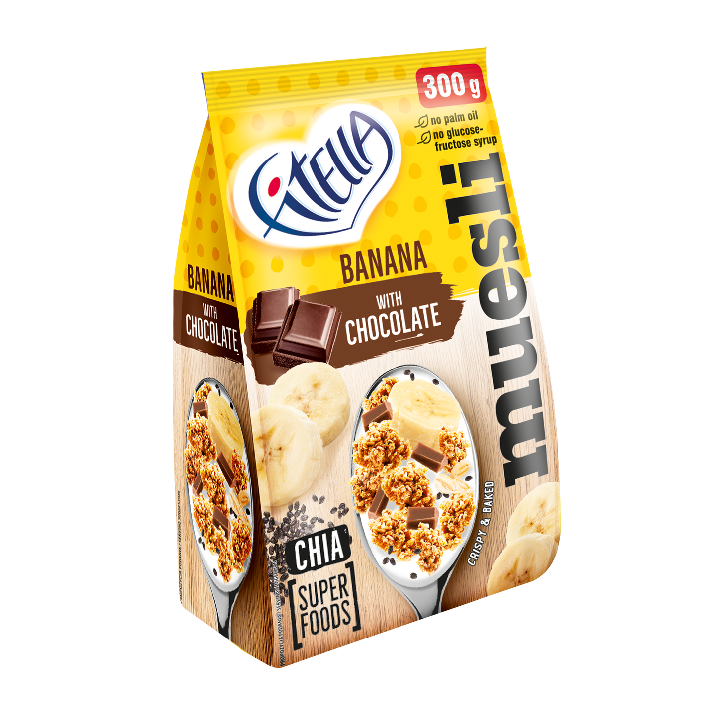 Fitella Banana Muesli with Chocolate