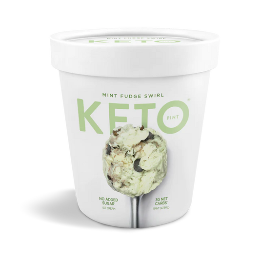 Keto Pint - Mint Fudge Swirl