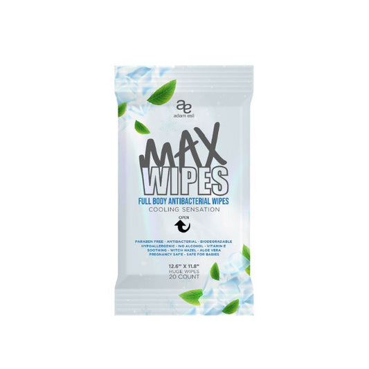 Adam Esli Max Wipes Cooling Sensation (20 sheets)