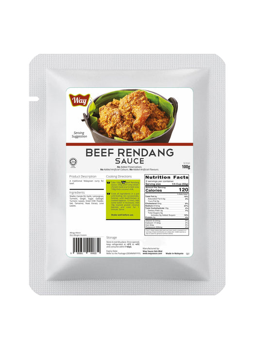 Way Sauce Beef Rendang Sauce