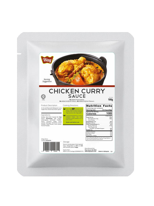 Way Sauce Chicken Curry Sauce