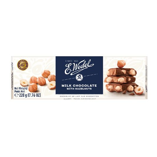 E Wedel Milk Chocolate with Hazel Nuts