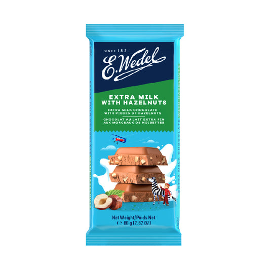 E Wedel Milk Chocolate with Hazelnuts