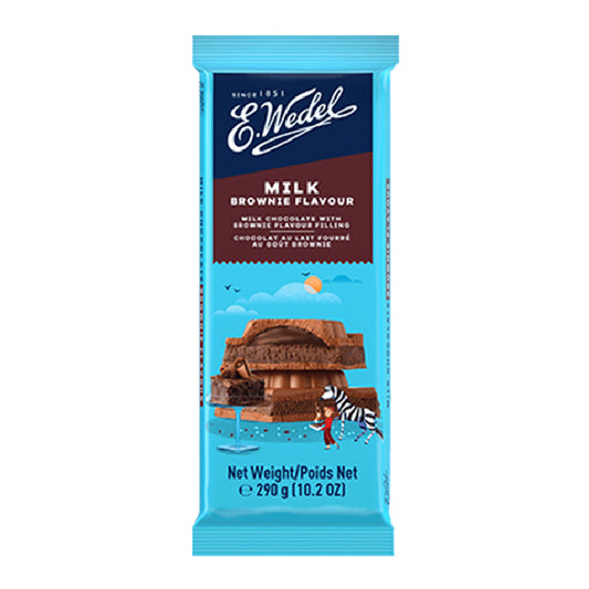 E Wedel Milk Chocolate with Brownie Flavor Filling