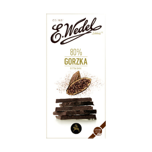 E Wedel Extra Dark Chocolate