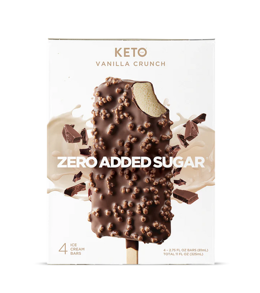 Keto Bar Vanilla Chocolate Crunch (4 pack)