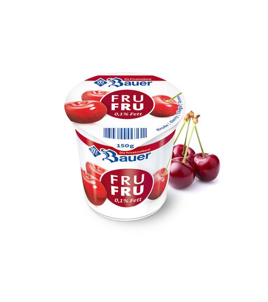 Bauer Fru Fru Fruit Yogurt - Cherry